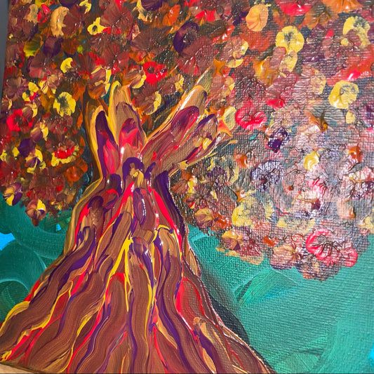 « Tree Sap » Painting on canvas