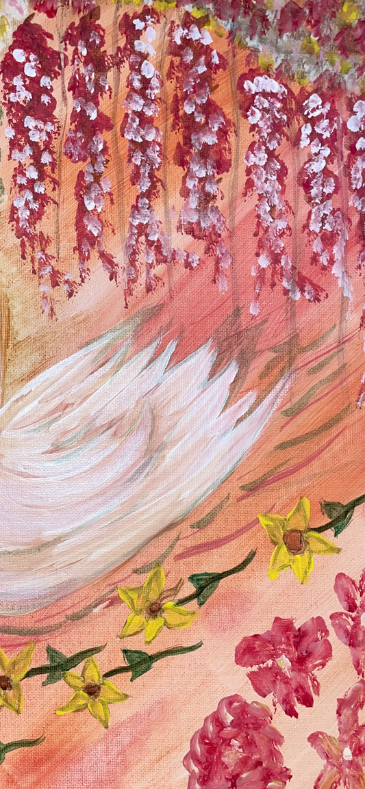 « Reminiscence » Painting on canvas