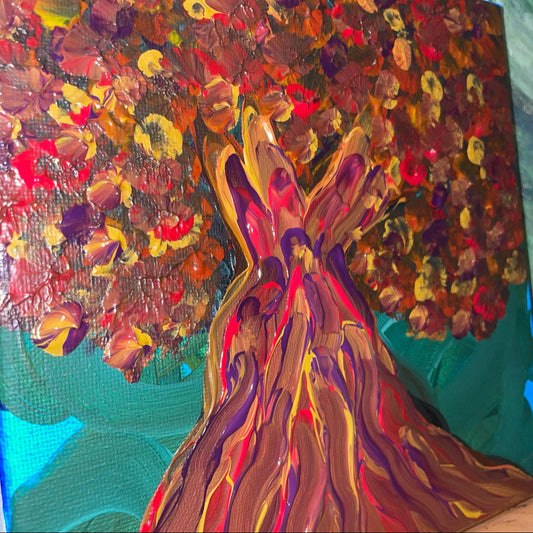 « Tree Sap » Painting on canvas