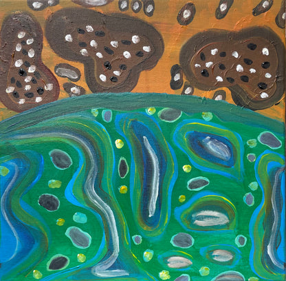 « Cookies n crumbs » Painting on canvas