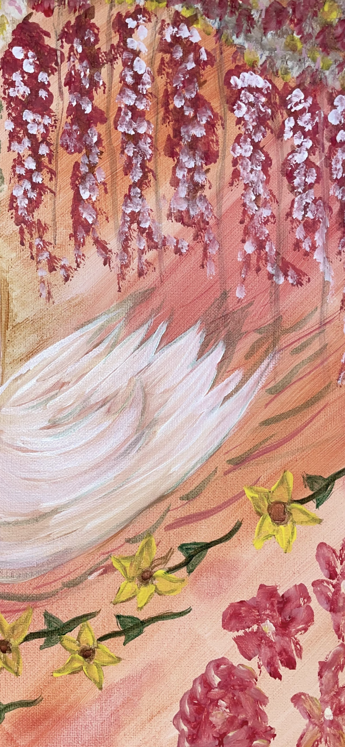 « Reminiscence » Painting on canvas
