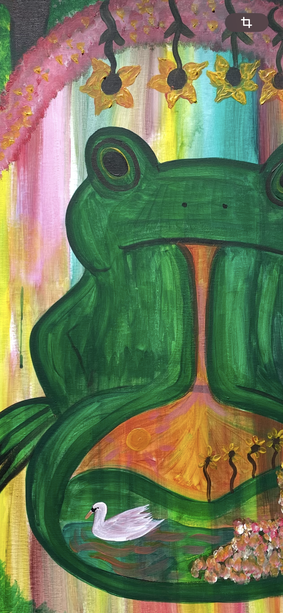 « The Mother Queen » Painting on canvas